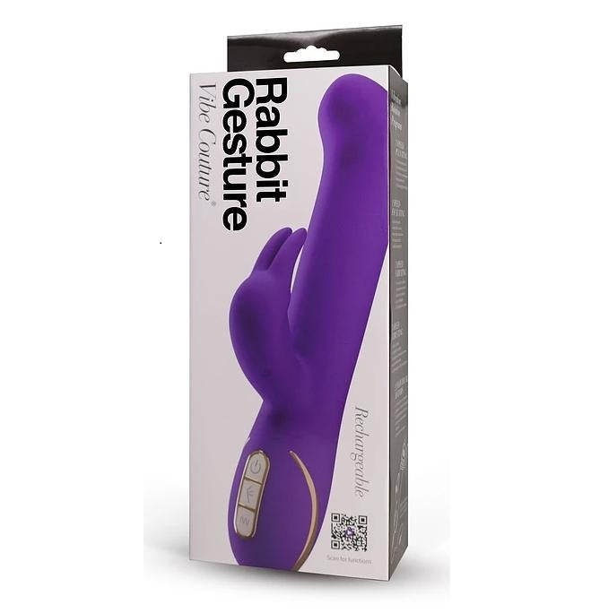 P Gopaldas | Vibe Couture Rabbit Gesture Rabbit Vibrator Purple