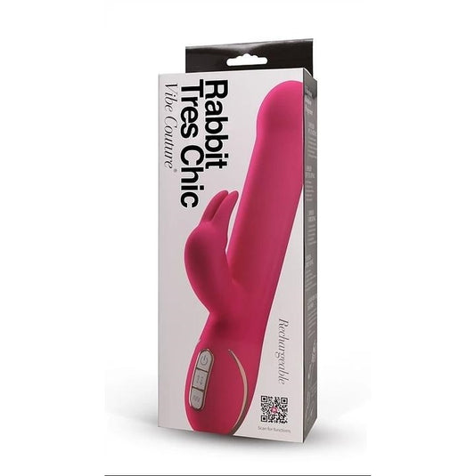 P Gopaldas | Vibe Couture Rabbit Tres Chic Jumping Beads Vibrator Pink