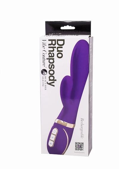 P Gopaldas | Vibe Couture Duo Rhapsody Rabbit Vibrator Purple