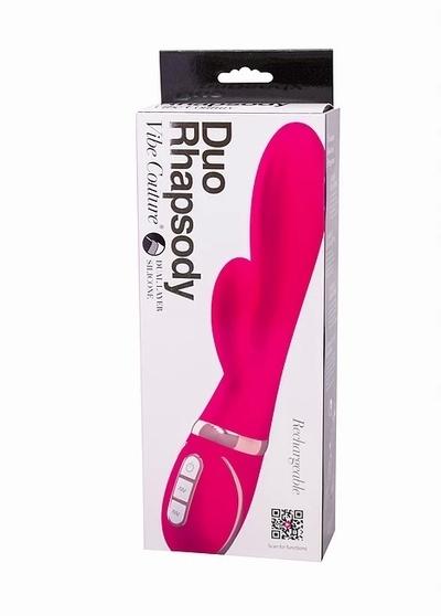 P Gopaldas | Vibe Couture Duo Rhapsody Rabbit Vibrator Pink