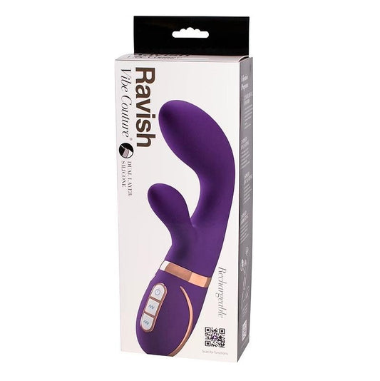 P Gopaldas | Vibe Couture Ravish Rabbit Vibrator Purple