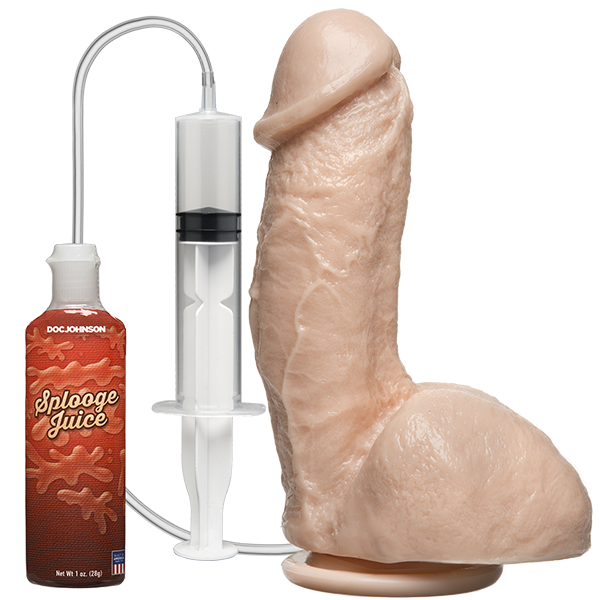 Doc Johnson The Amazing Squirting Realistic Cock Dildo Dong FIRMSKYN