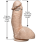 Doc Johnson The Amazing Squirting Realistic Cock Dildo Dong FIRMSKYN