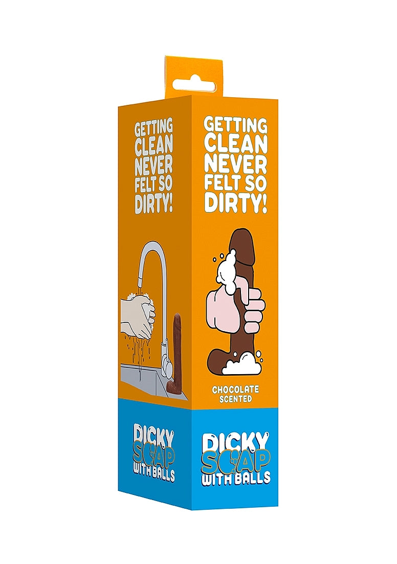 Shots Toys | Dicky Soap With Balls Chocolate Scented