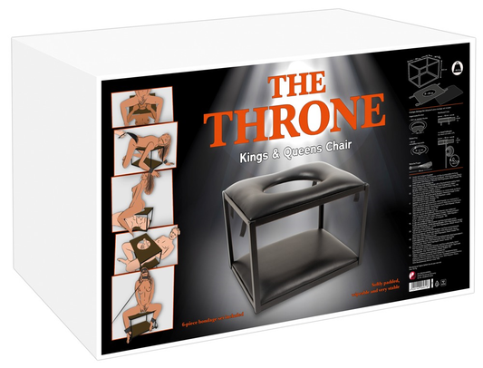 The Throne Kings and Queens Chair - Multifunctional Sex Chair with Accessories