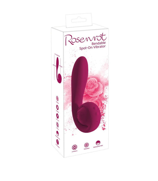 Orion | Rose Bendable Spot-on Vibrator