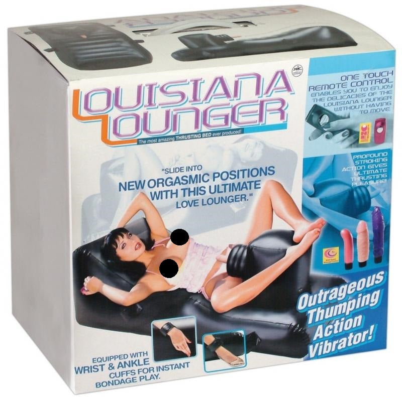 Excellent Power | Louisiana Lounger - Inflatable Couch with 3 Vibrators and Remote Control