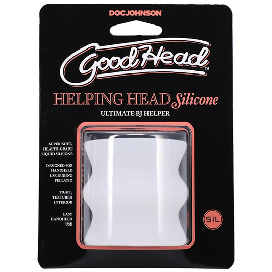 Doc Johnson GoodHead Helping Head Silicone - Ultimate BJ Helper