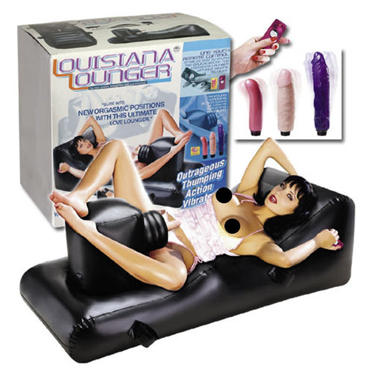 Excellent Power | Louisiana Lounger - Inflatable Couch with 3 Vibrators and Remote Control