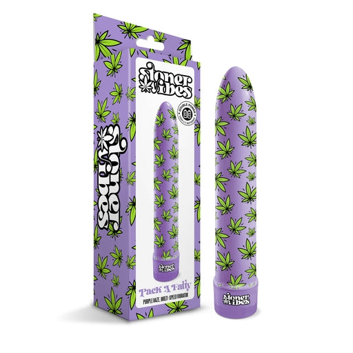 Global Novelties | Stoner Vibes Vibrator Pack A Fatty Purple Haze