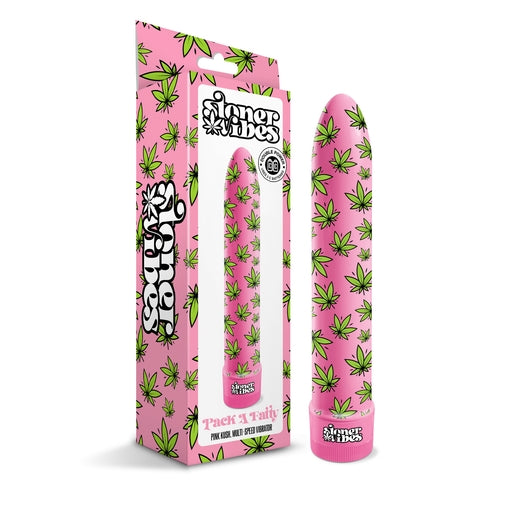 Global Novelties | Stoner Vibes Vibrator Pack A Fatty Pink Kush