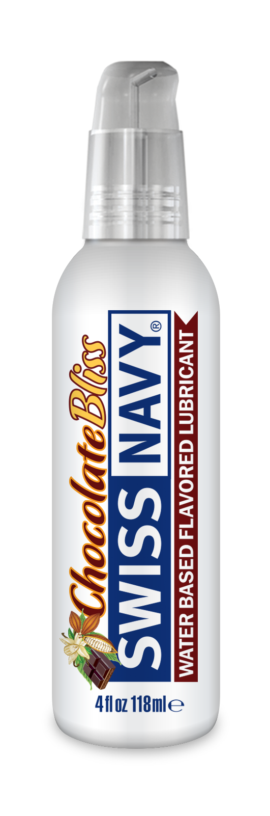 Swiss Navy Chocolate Bliss Water Based Flavoured Lubricant 4oz/118ml