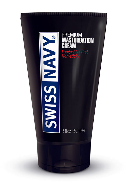 Swiss Navy Oil and Silicone Based Masturbation Cream Lubricant 5oz/150ml