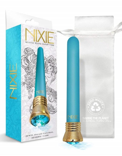 Global Novelties | Nixie Jewel Satin Classic Vibe - Aquamarine