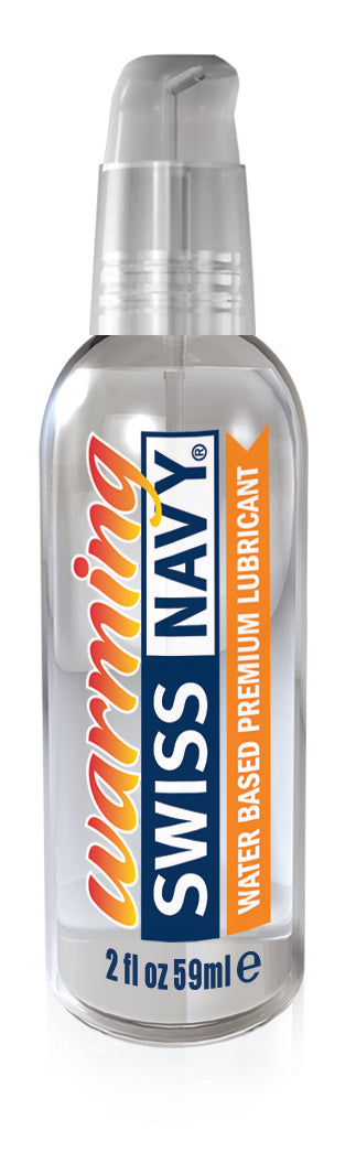 Swiss Navy Warming Water Based Premium Lube Lubricant 59ml or 118ml