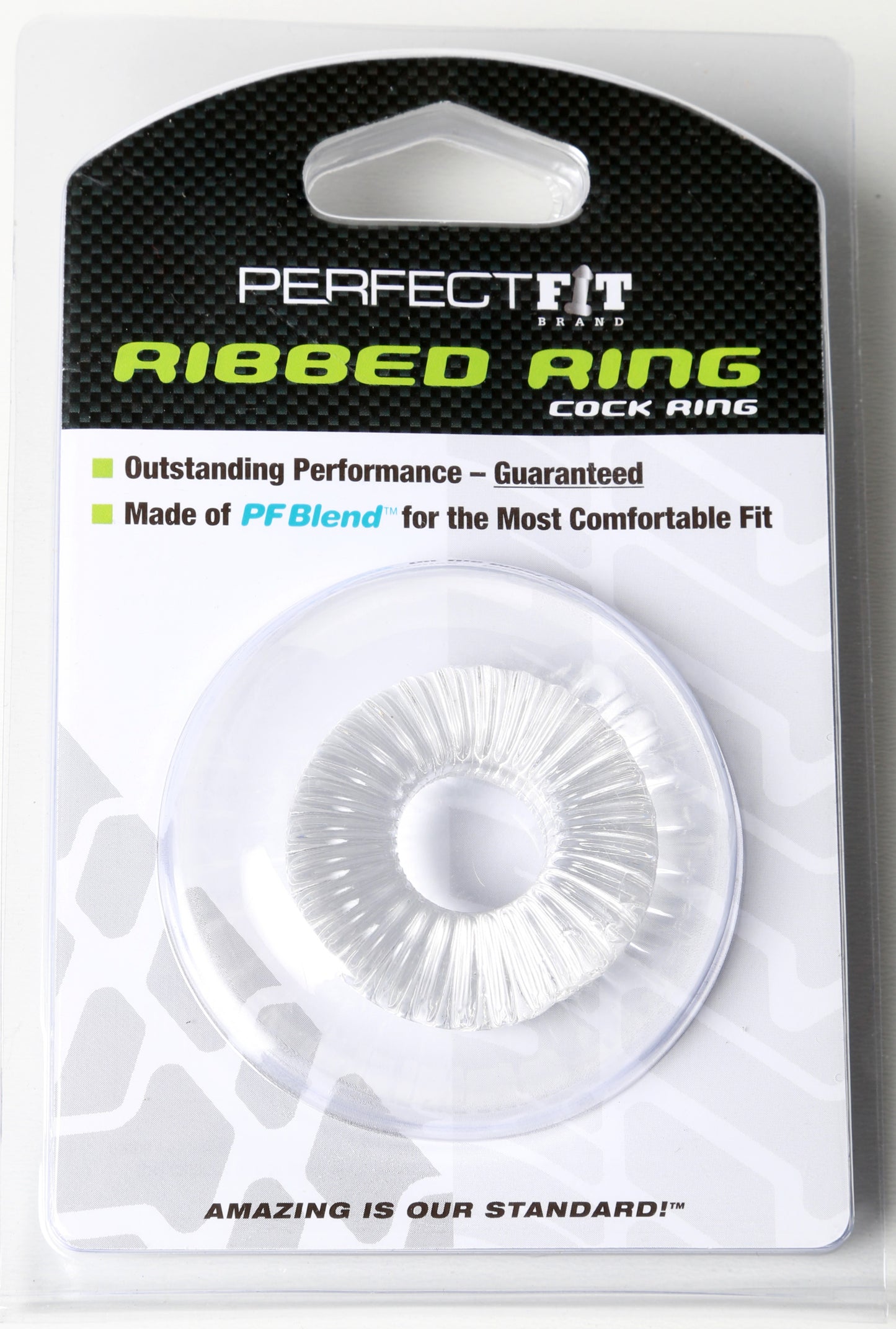 PerfectFit Ribbed Ring Clear