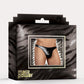 Male Power Classic Thong Wet Look Black Size S/M/L