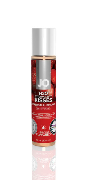 JO H2O Flavored Strawberry Kiss Lubricant 1oz/30ml