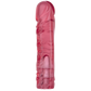 Doc Johnson Vac-U-Lock Attachment - Crystal Jelly Dong Pink 8"