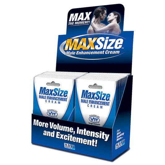 Swiss Navy Max Size Cream 24ct Display