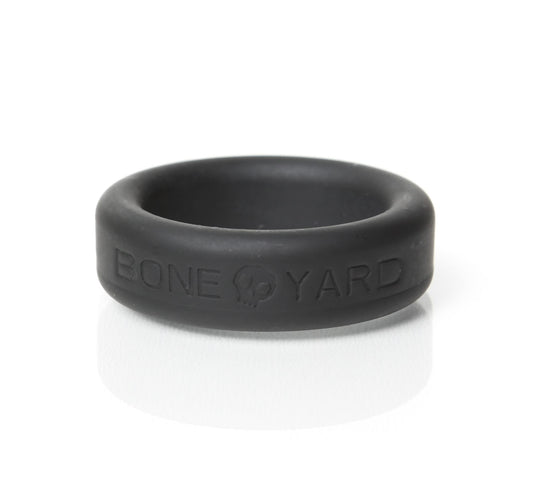 Boneyard Silicone Cock Ring 30mm Black