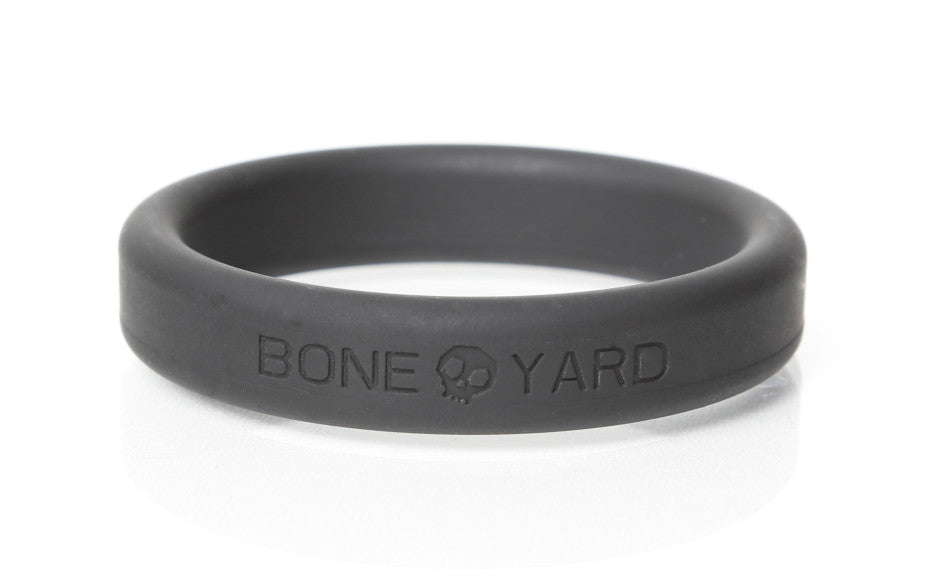 Boneyard Silicone Cock Ring 50mm Black