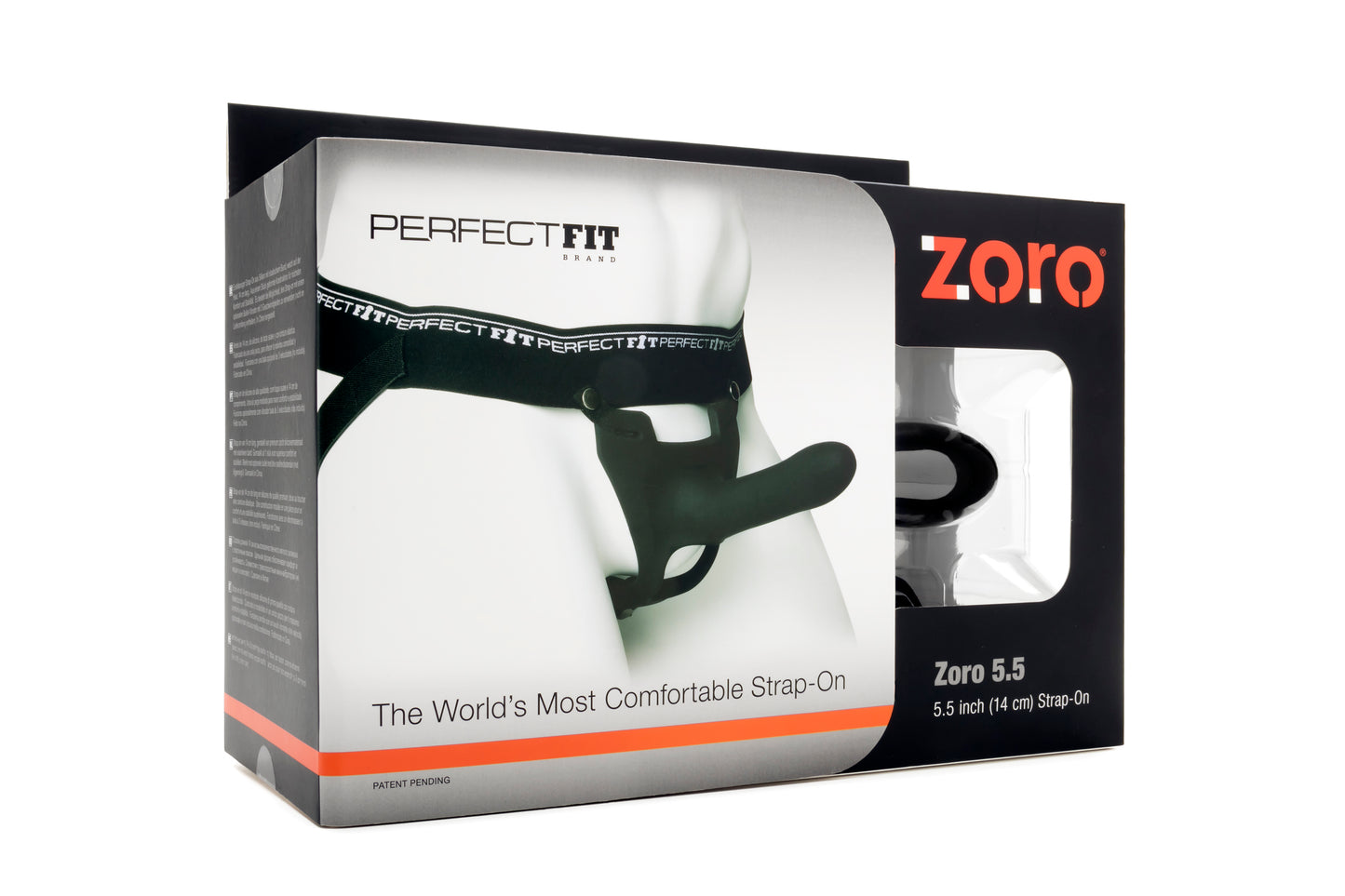 PerfectFit Zoro Strap-On 5.5" Black