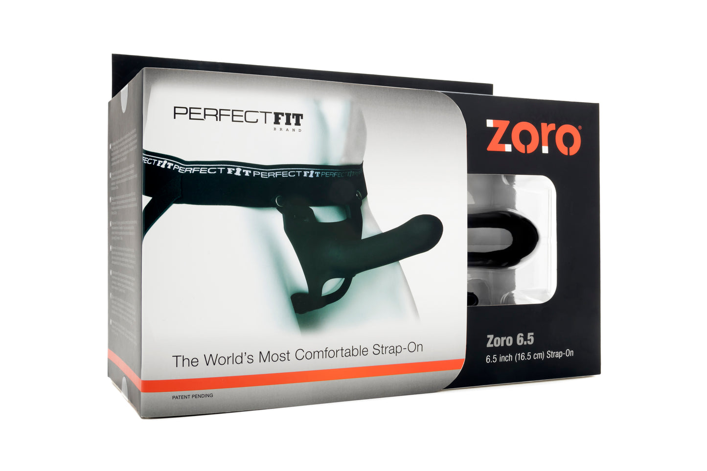 PerfectFit Zoro Strap-On 6.5" Black