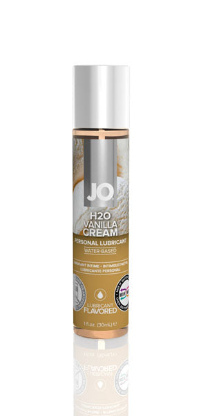 JO H2O Flavored Vanilla Cream Lubricant 1oz/30ml