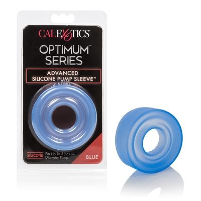 Calexotics Optimum Series Advanced Silicone Pump Sleeve - Blue