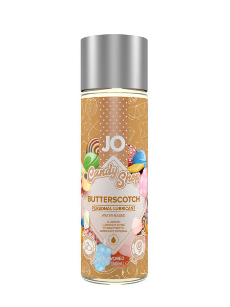 JO Candy Shop H2O Flavored Butterscotch Lubricant 2oz/60ml