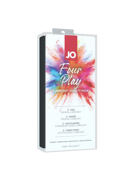 JO Four Play Gift Set 8x10ml Foils