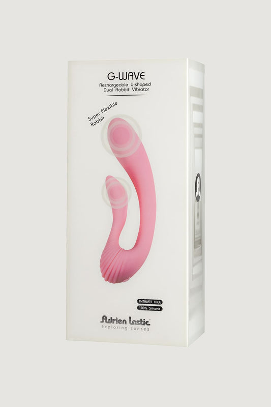 Adrien Lastic G-Wave Rabbit Vibrator + Clitoral Stimulator