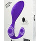 Adrien Lastic Mr Hook Strap-on Hands Free Double Action Stimulator w Remote Control