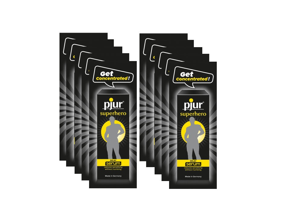 Pjur Superhero Delay Serum 10x1.5ml - 10 Pack