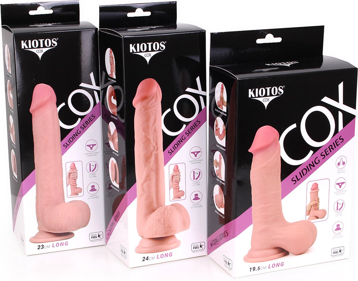 O-Products | Kiotos Cox Sliding Skin Dildo 24cm Flesh