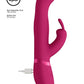 Shots Toys | VIVE Izara Rotating Beads G-Spot Rabbit Vibrator Pink