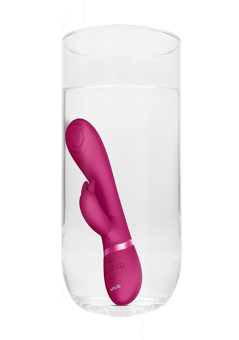 Shots Toys | VIVE Cato Pulse Wave G-Spot Rabbit Vibrator Pink