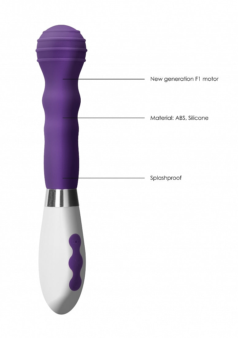 Shots Toys | Luna Alida Rechargeable 10 Speed Vibe Vibrator Purple