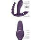 Shots Toys | VIVE Kata Pulse Wave G-Spot Clitoral Anal Triple Vibrator Purple w Remote