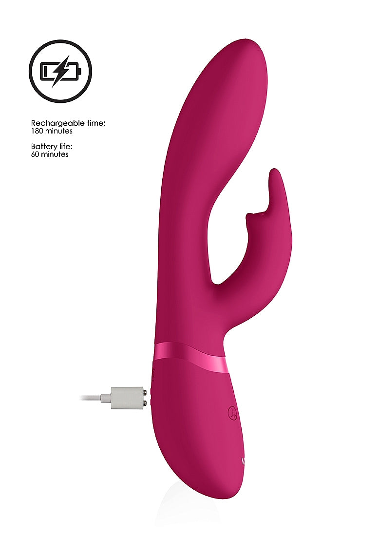 Shots Toys | VIVE Zosia Classic G-Spot Rabbit Vibrator USB Rechargeable Pink