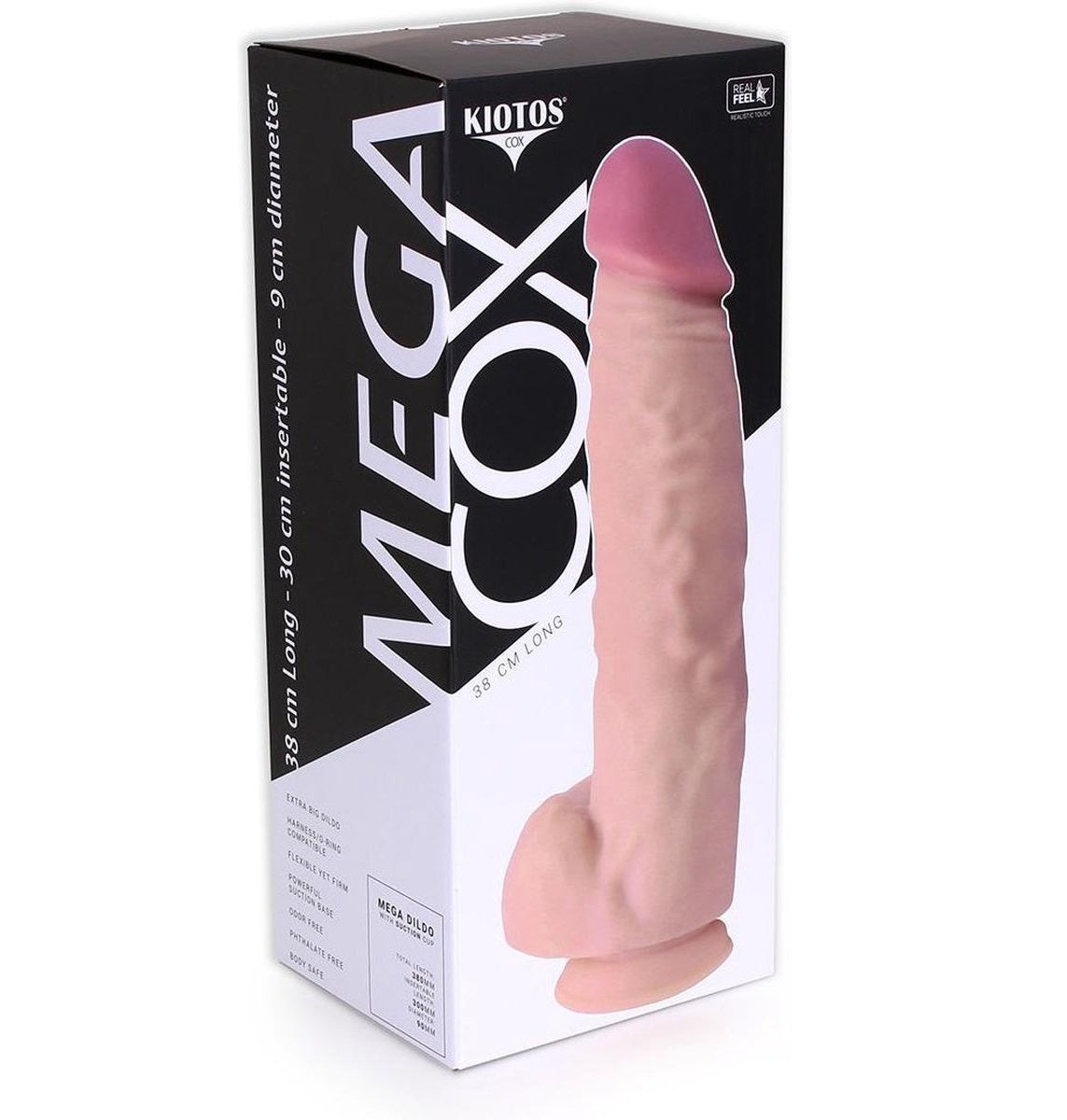 O-Products | Kiotos Cox MEGA XXL Dildo 38cm x 8.5cm Flesh 02