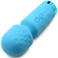 XR Brands | BANG! 10X Mini Silicone Wand Vibrator - Blue