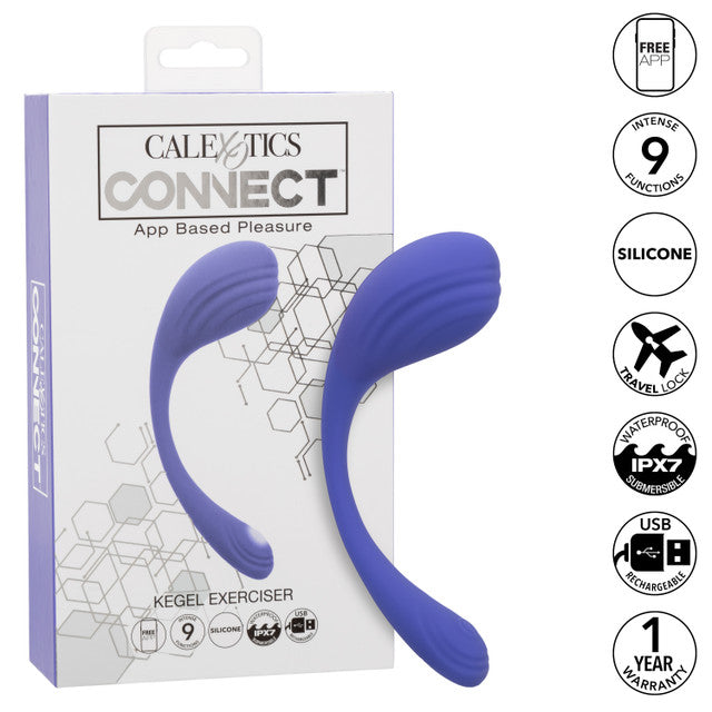 CalExotics Connect™ Kegel Exerciser - App Control Kegel Vibrator