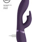 Shots Toys | VIVE Nilo - Rechargeable Rabbit Vibrator w/ Swirling Tip Purple