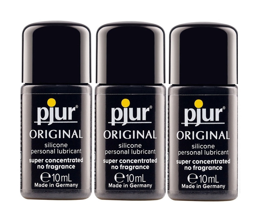 Pjur Original Silicone Lubricant 3x10ml - 3 Pack