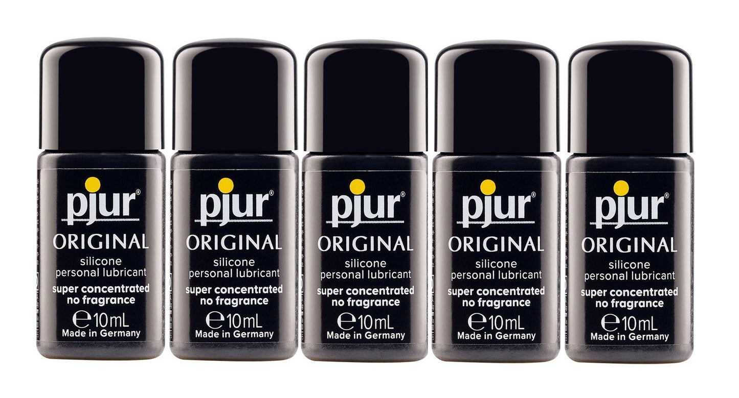 Pjur Original Silicone Lubricant 5x10ml - 5 Pack