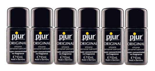 Pjur Original Silicone Lubricant 6x10ml - 6 Pack