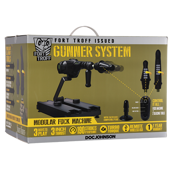 Doc Johnson | Fort Troff Gunner System 3-In-1 Modular Fuck Sex Machine