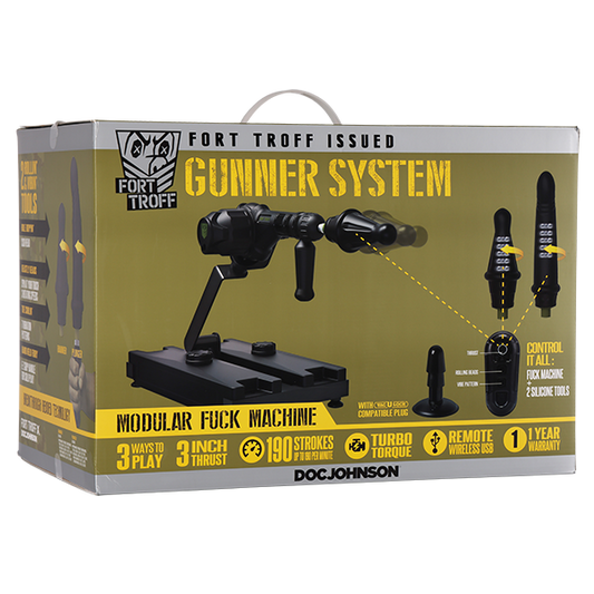 Doc Johnson | Fort Troff Gunner System 3-In-1 Modular Fuck Sex Machine